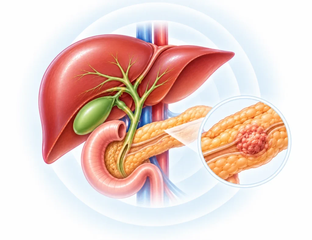 Pancreatic lesion – pancreatic cyst, tumour and chronic pancreatitis; pancreas disease treatment in Mumbai